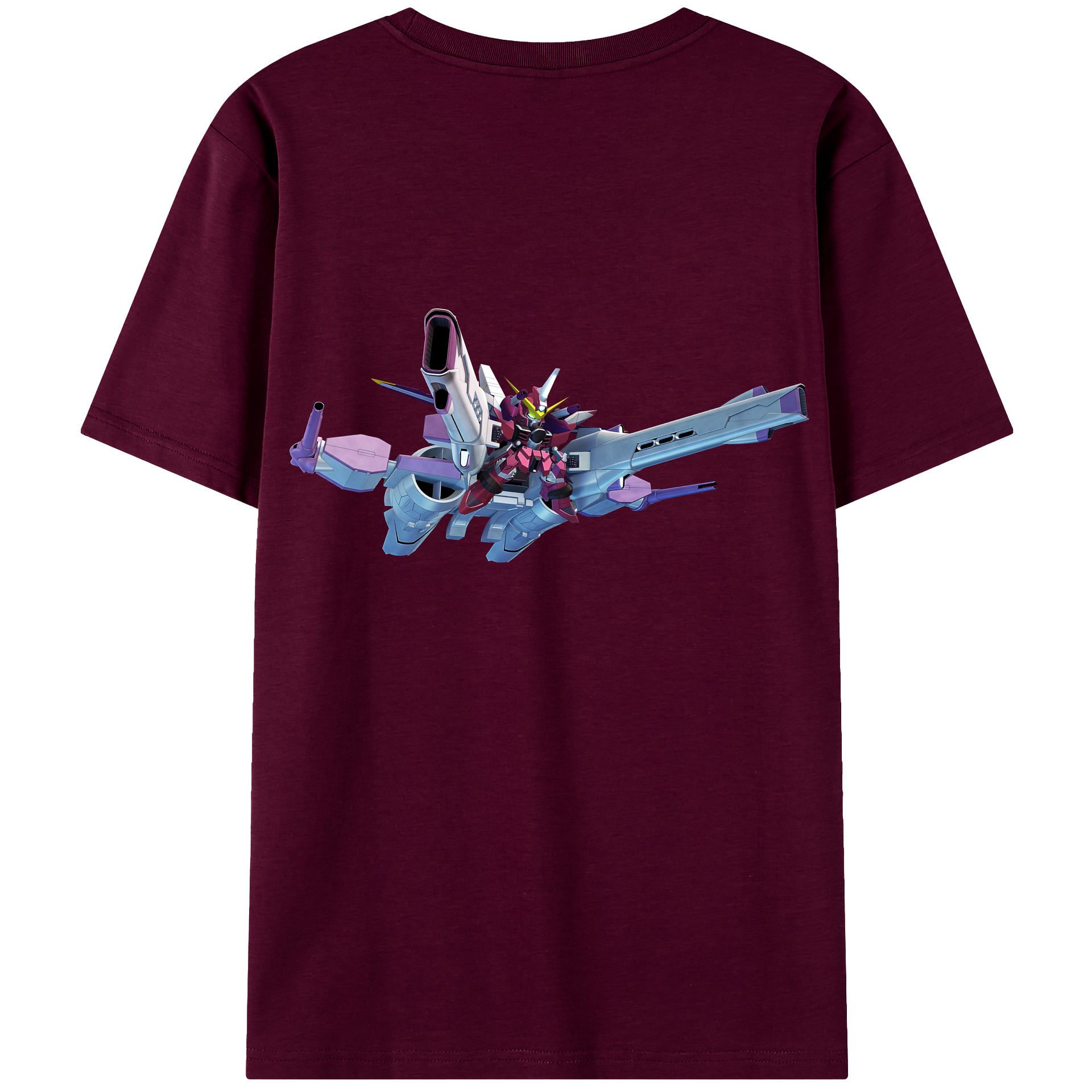 （画像用） 機動戦士ガンダム Mobile Suit Gundam レディース半袖Tシャツ(バックプリント)